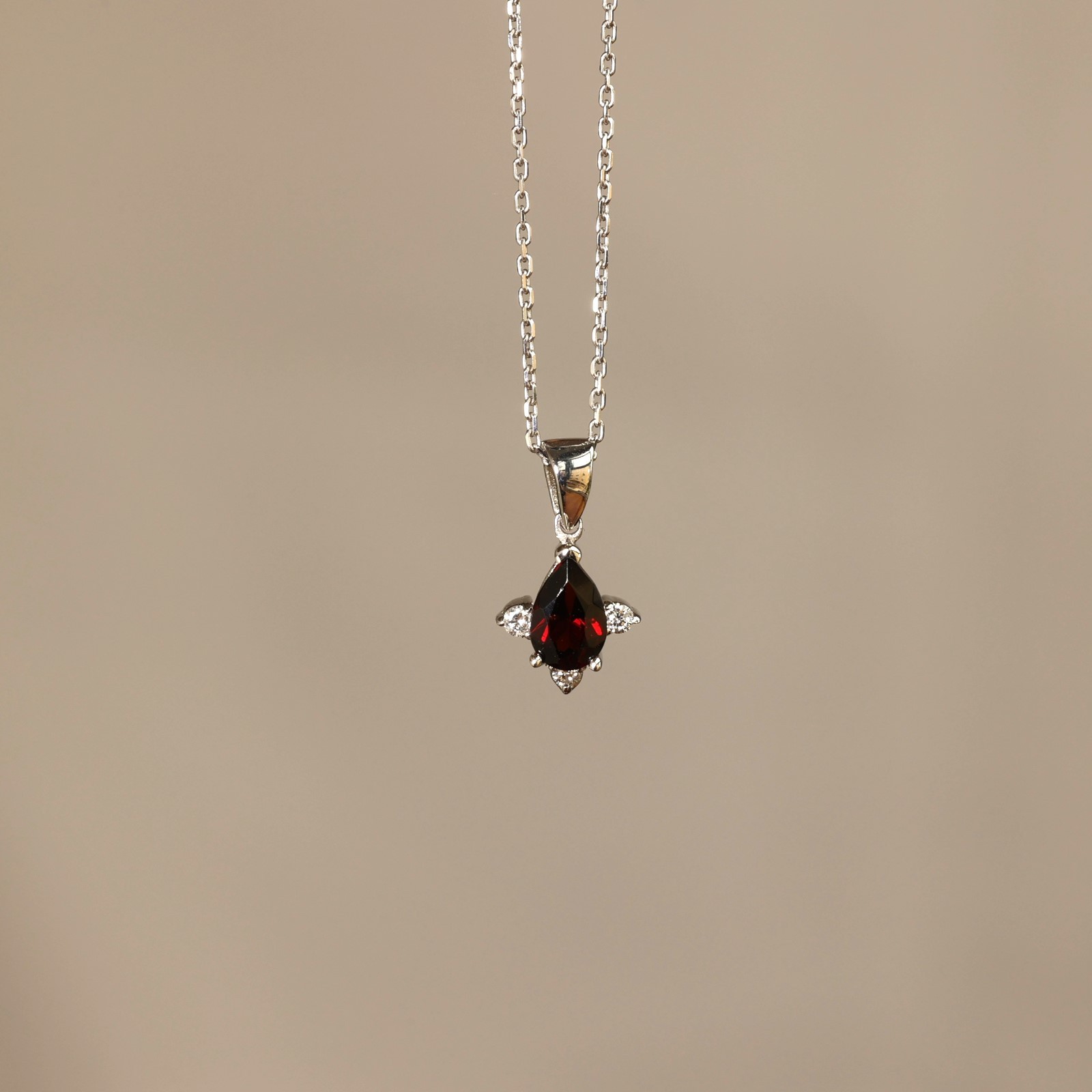 Ruby Diamond Necklace