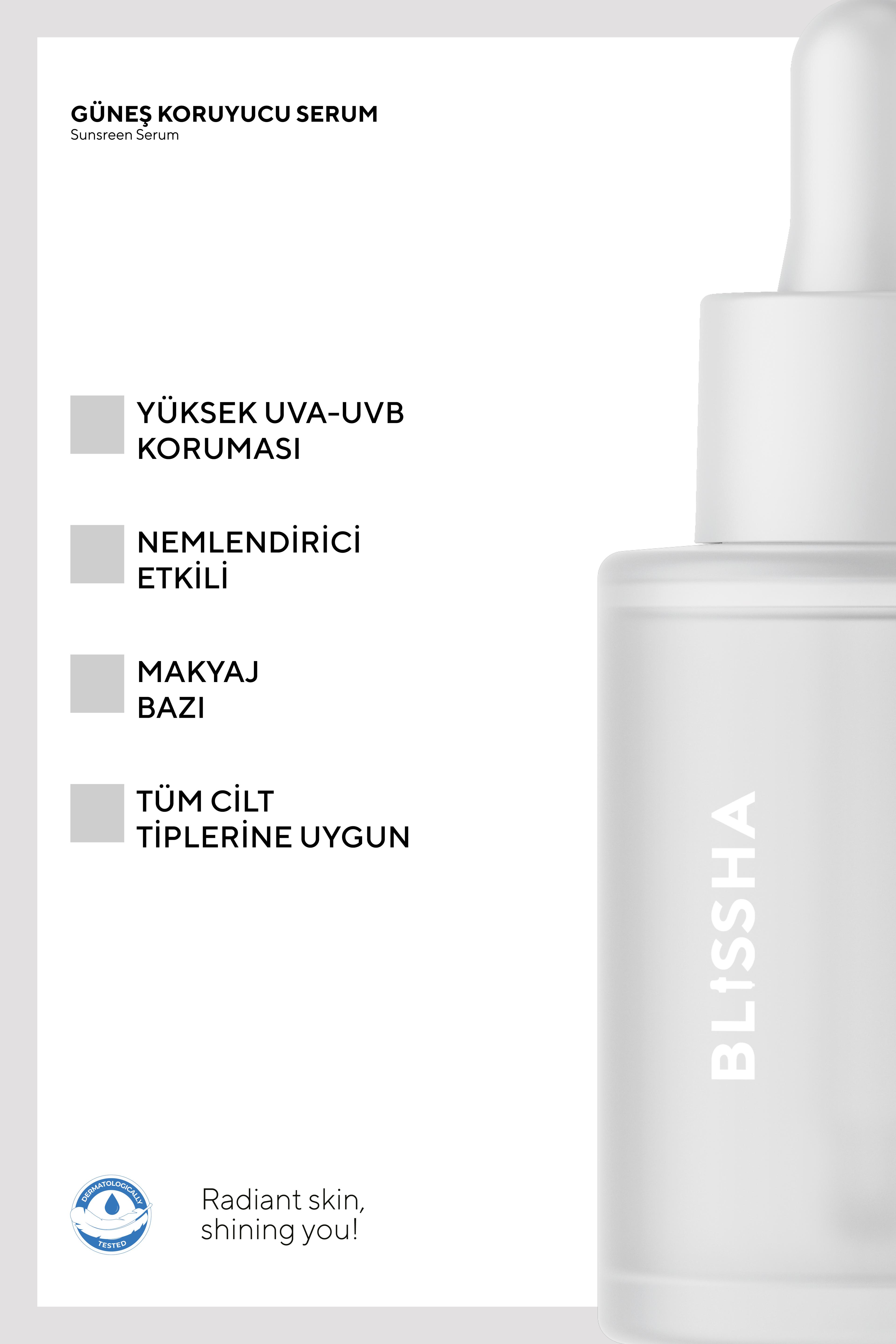 Güneş Koruyucu Serum 30 ML 