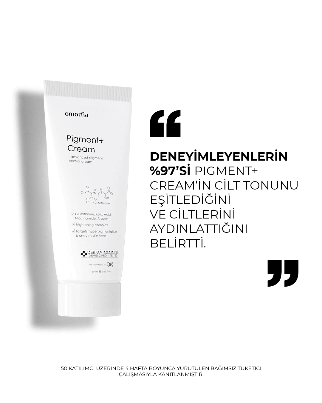 Leke Karşıtı Aydınlatıcı Tranexamic Acid ve Arbutin İçerikli Bakım Kremi 50 ml