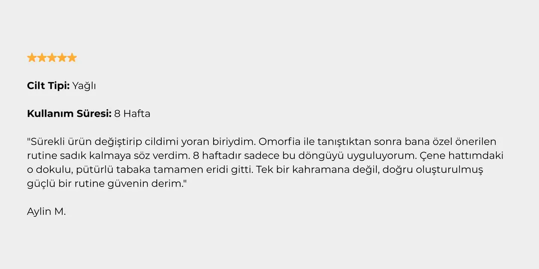 Omorfia kullanıcı deneyimi görseli 3