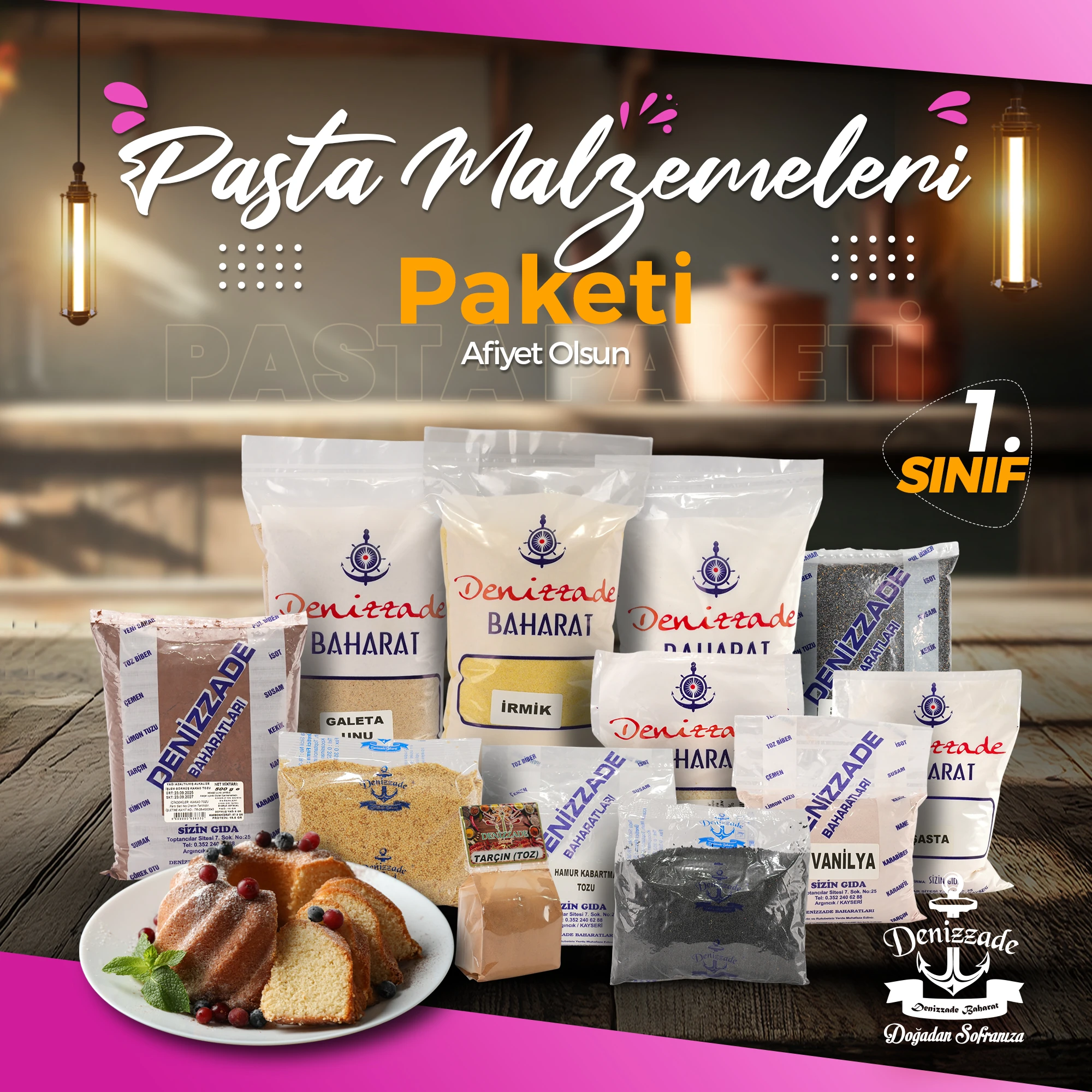 Pasta Malzemeleri Paketi