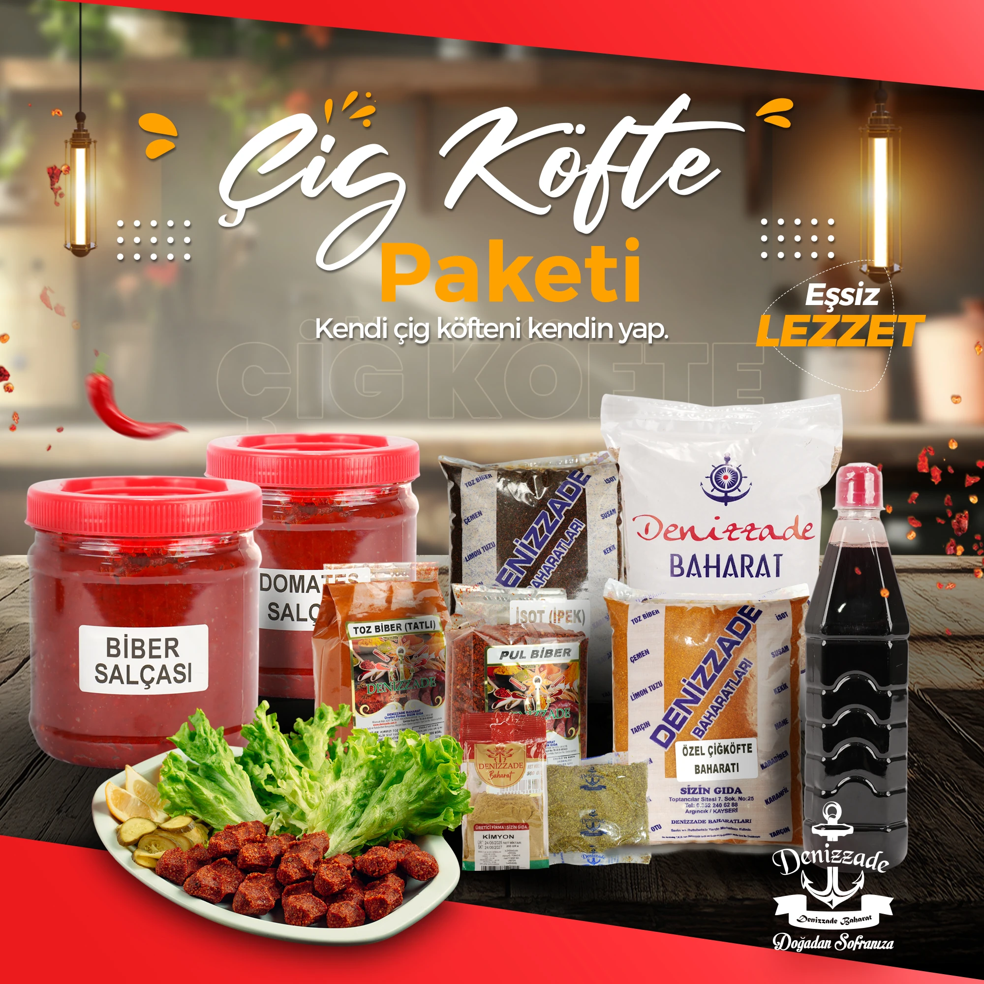 Çiğ Köfte Paketi