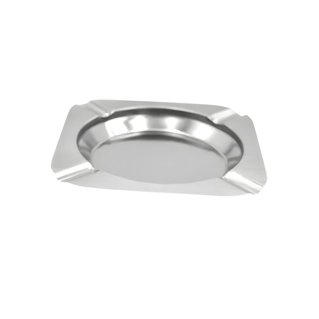 SmartChef Paslanmaz Çelik Masa Küllüğü Ev Ofis Araba Küllüğü Stili (11,5 cm)