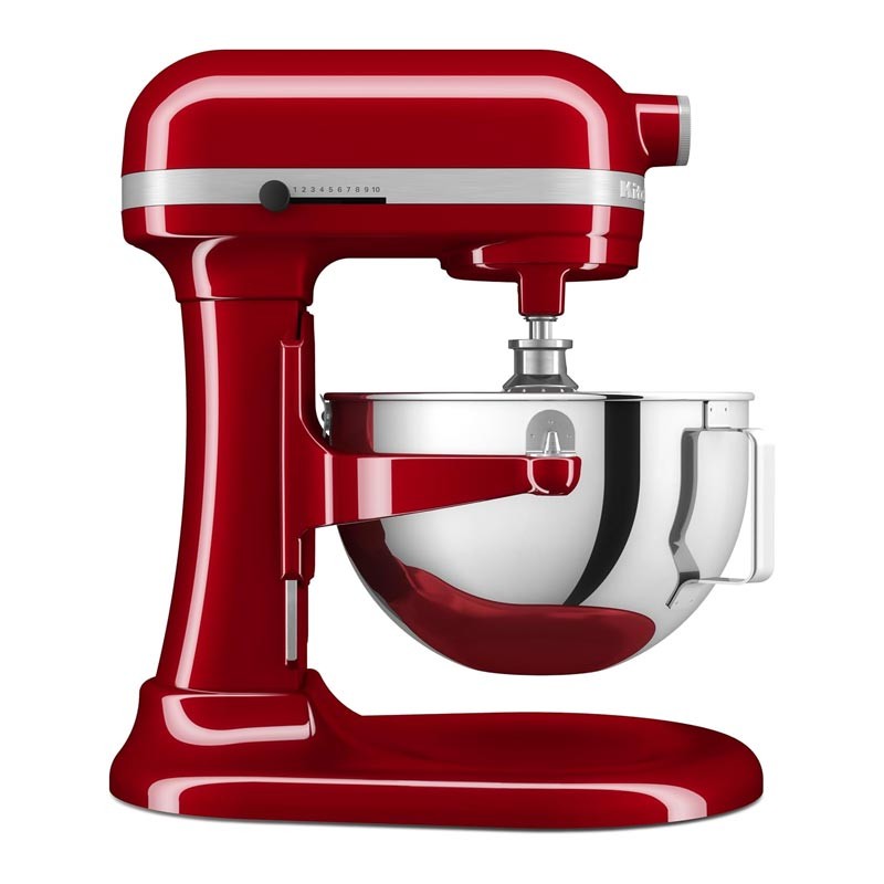 KitchenAid Ağır Hizmet Tipi Kaldırılabilir Kaseli Stand Mikser, 5.2 L, Kırmızı 5KSM55SXXEER