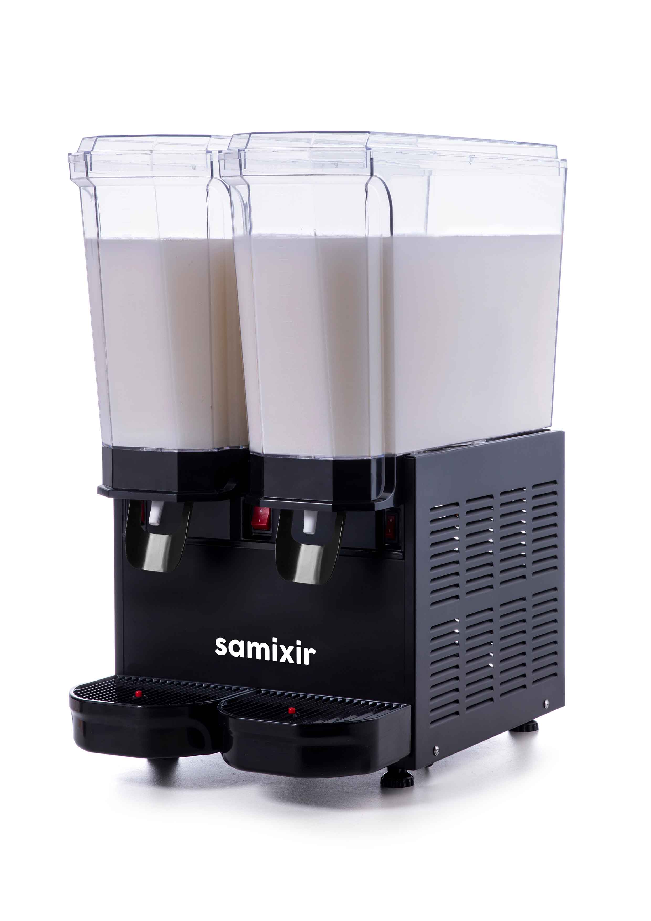 Samixir Klasik Twin Soğuk İçecek Dispenseri, 20+20 L, Karıştırıcılı, 40.MMY, 40.MMB, 40.MMI