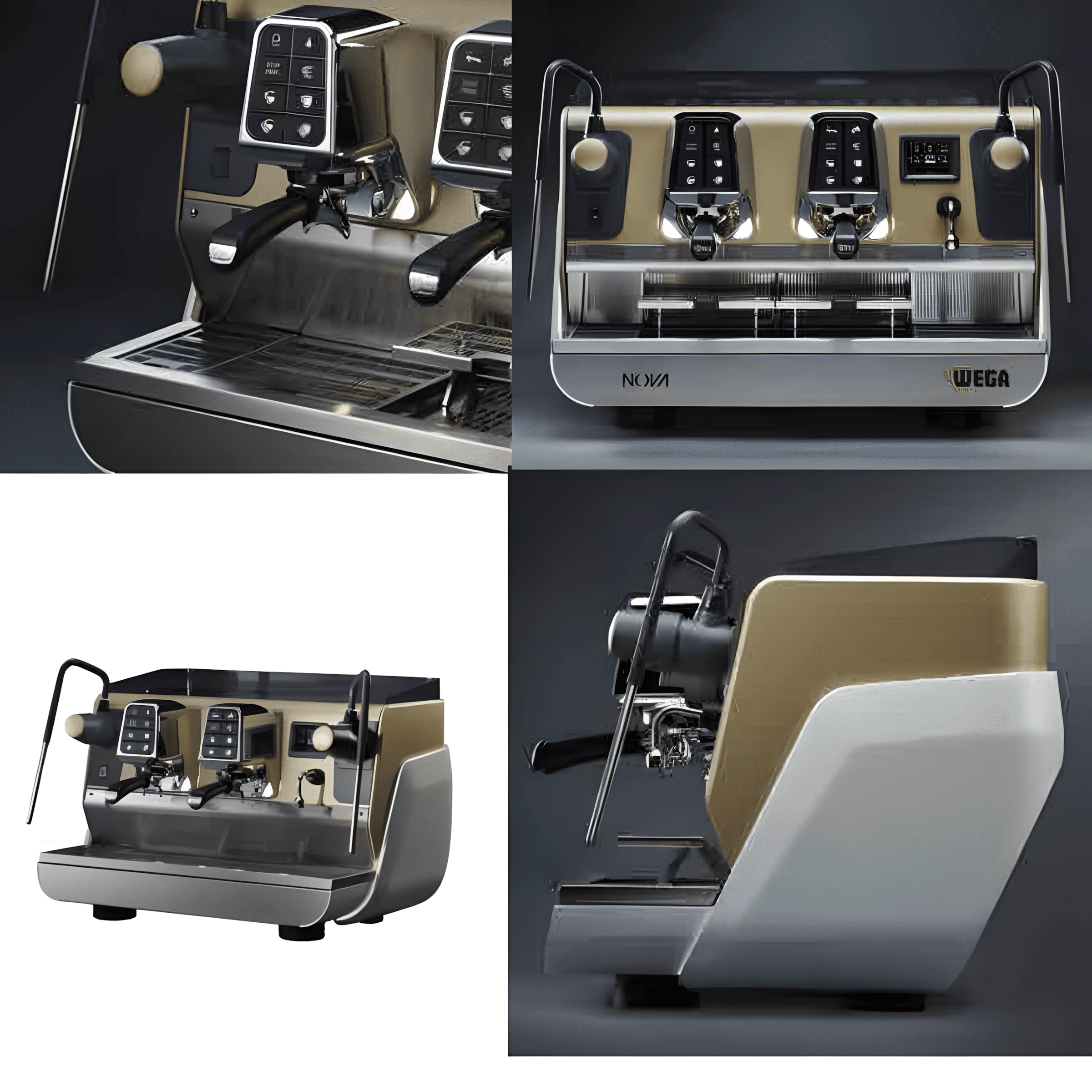 Wega Nova EVD3 Tam Otomatik Espresso Kahve Makinesi, 3 Gruplu