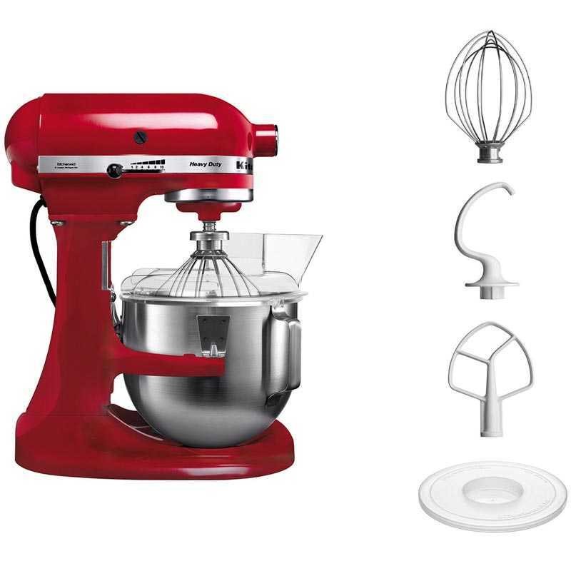 KitchenAid Heavy Duty Profesyonel Stand Mikser, 4.8 L, Kırmızı 5KPM5EER