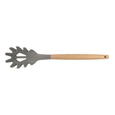 Epinox Silikon Spagetti Kaşığı Ahşap Sap 31,5 cm (AKK-14)