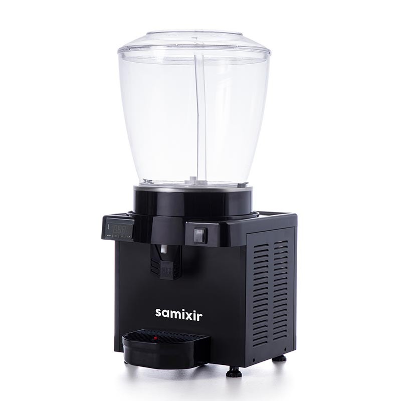 Samixir S22 Panaromik Dijital Soğuk İçecek Dispenseri, 22 L, Siyah