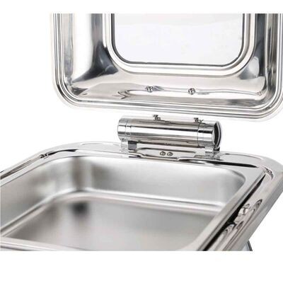 Epinox Chafing Dish Hidrolik Kapak 6 lt 2/3 Gömme (CDH-6G)