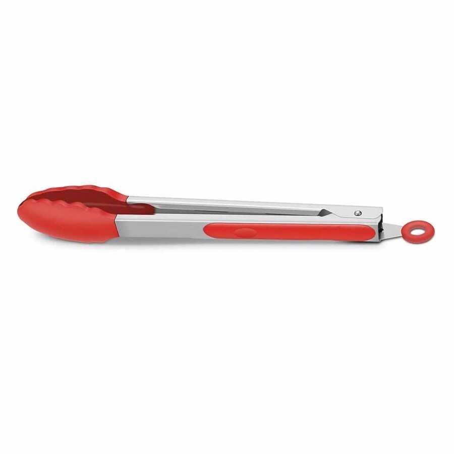 Epinox Barbekü Maşası Silikon 25 cm Kırmızı (BMK-25)