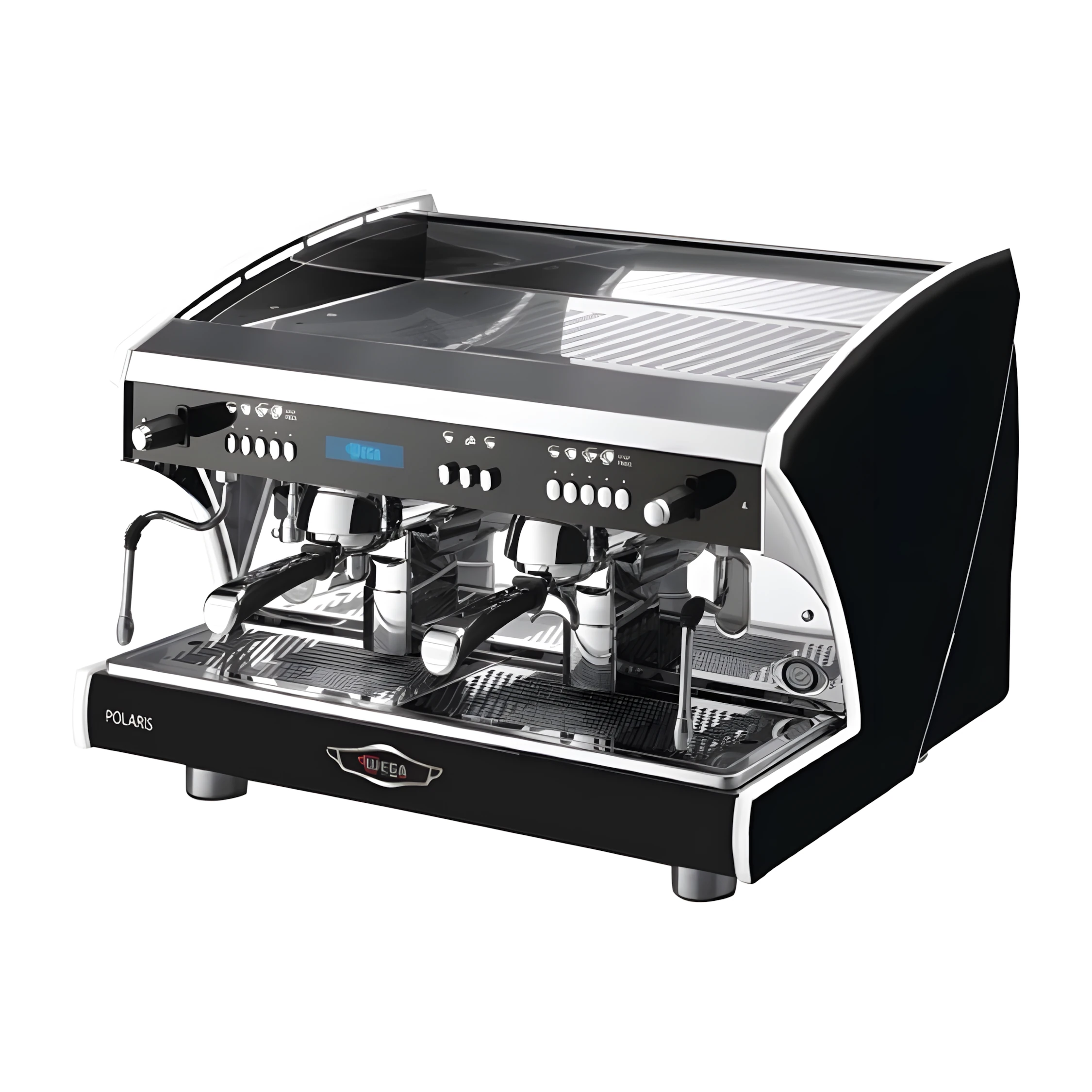 Wega Polarıs EVD2 Otomatik Espresso Kahve Makinesi, 2 Gruplu Siyah