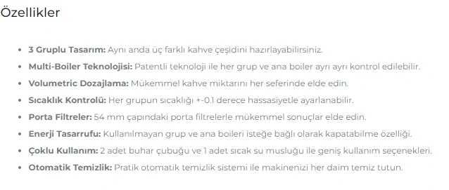 Dalla Corte Icon Espresso Kahve Makinesi, 3 Gruplu Siyah, ICON-3-DB