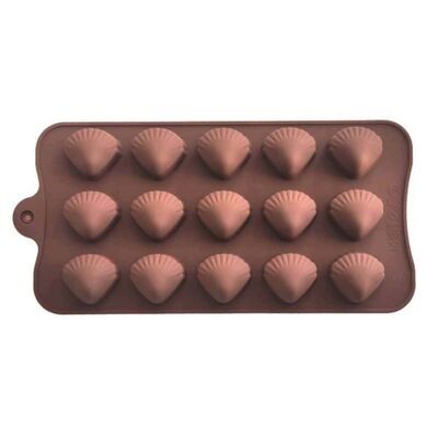 Epinox Çikolata Kalıbı - Silikon - Midye (MID-13)