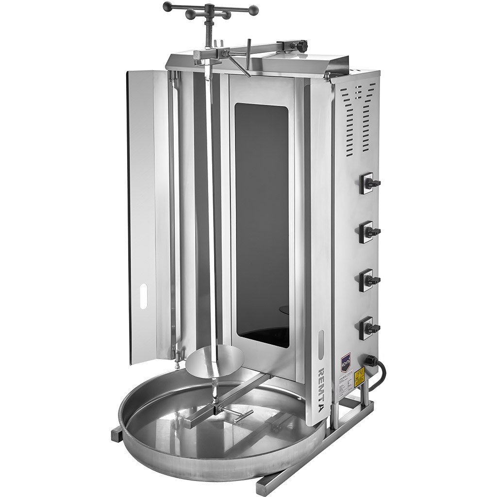 Remta 4 Radyanlı Camlı Elektrikli Döner Ocağı - SD16 (motorsuz)
