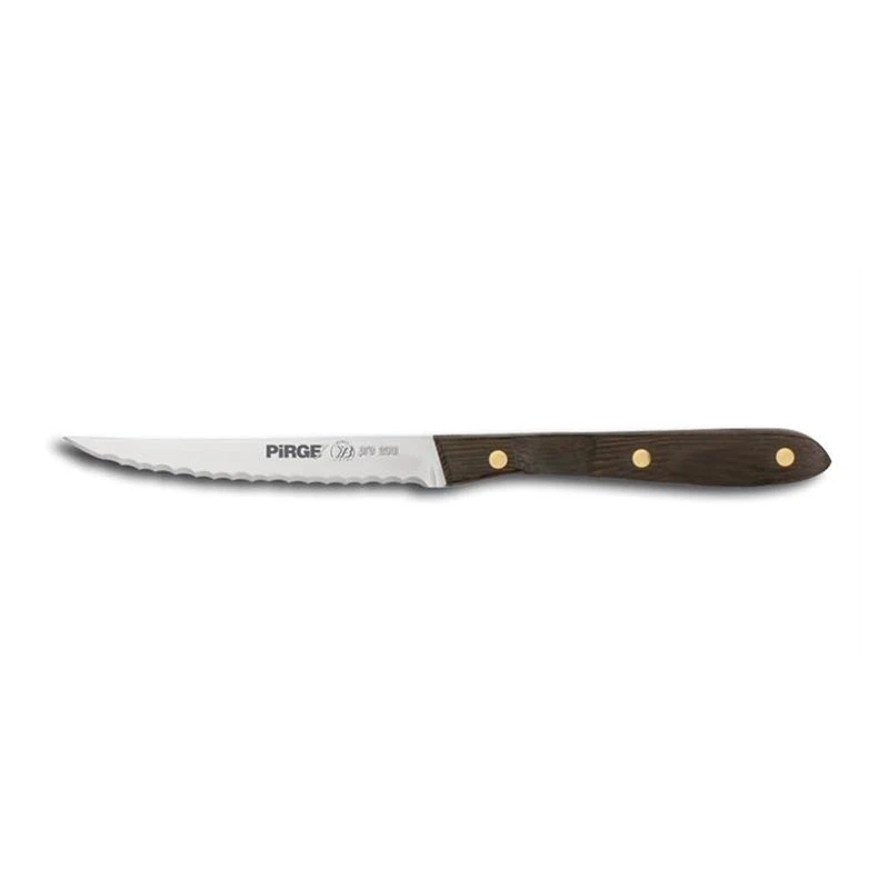 Pirge Sultan Steak / Biftek Bıçağı Gül Saplı 12 Cm Biftek Bıçağı, 11 cm - 41091