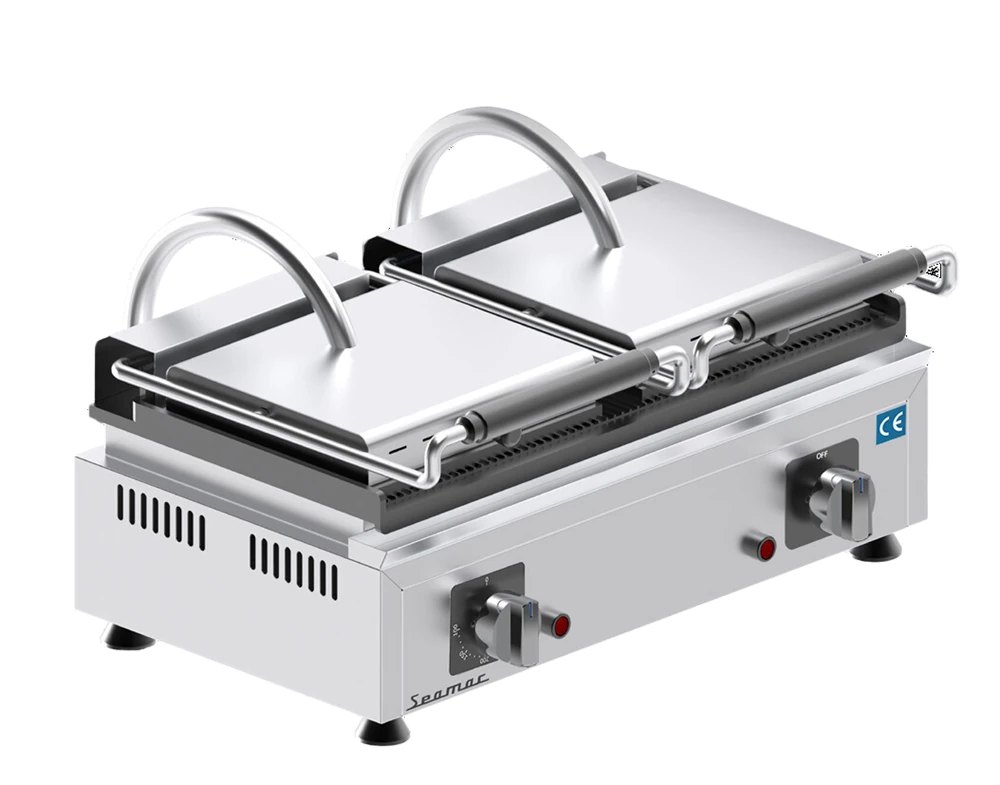 Seamac 20 Dilim Çift Kapaklı Tost Makinesi Elektrikli TCE20