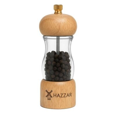 Epinox Akrilik Ahşap Biber Değirmeni Çelik 16 cm (DCAA-160)