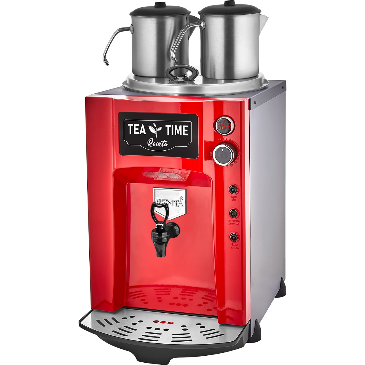 Remta 2 Demlikli 23 lt Premium Jumbo Çay Makinesi - DE11P