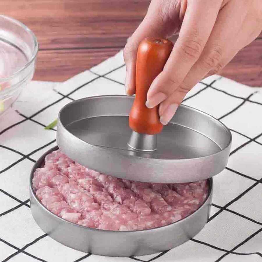 Epinox Hamburger Pressi Alüminyum 12 cm (HPR-12)