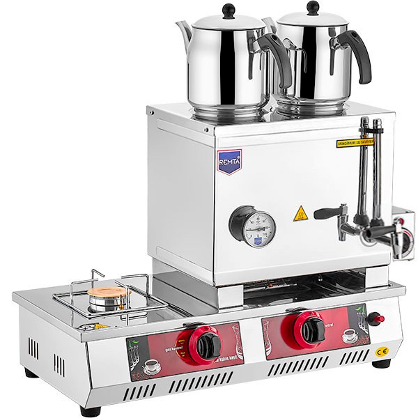 Remta 30 Model 2 Demlikli Gazlı (CE) + Elektrikli Çay Ocağı (24 lt) - N11(E)
