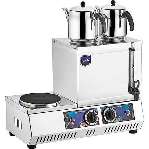 Remta 20 Model Çift Demlikli Elektrikli Çay Ocağı 14 lt - K31(A)