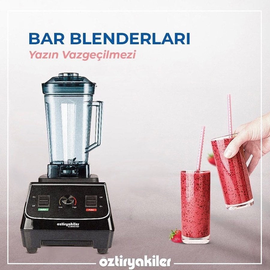Öztiryakiler Gurmeaid Bl 811 Bar Blender, 1500 W