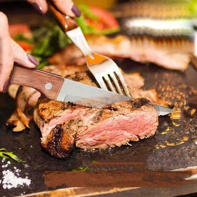 Epinox Steak Bıçağı Ahşap Saplı (BD-STK)
