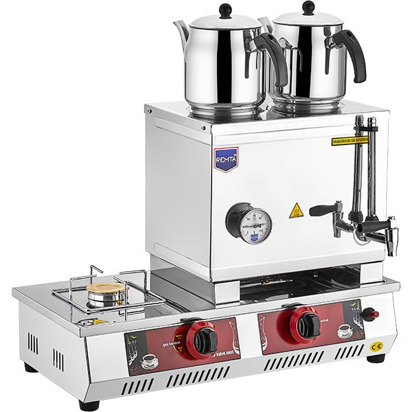 Remta 30 Model 2 Demlikli Gazlı (CE belgeli) Çay Ocağı (24 lt) - N11