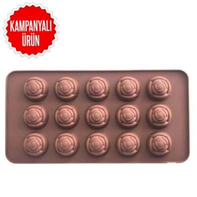 Epinox Çikolata Kalıbı - Silikon - Çiçek (CIK-11)