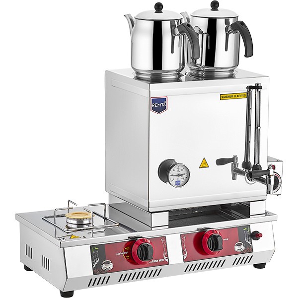 Remta 40 Model 2 Demlikli Gazlı (CE) + Elektrikli Çay Ocakğı (29 lt) - N12(E)
