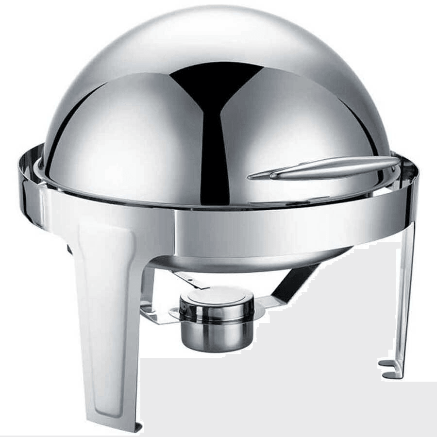 Epinox Chafing Dish Roll Top Yuvarlak 6 lt (CDC-6)