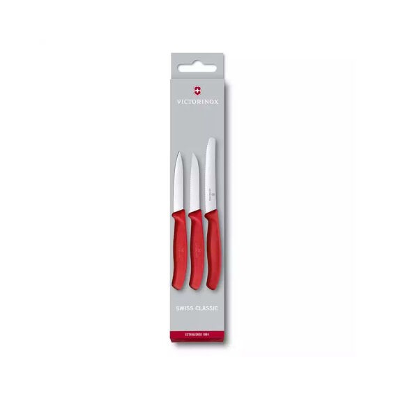 Victorinox 6.7111.3 Kırmızı Bıçak Seti, 3 Parça