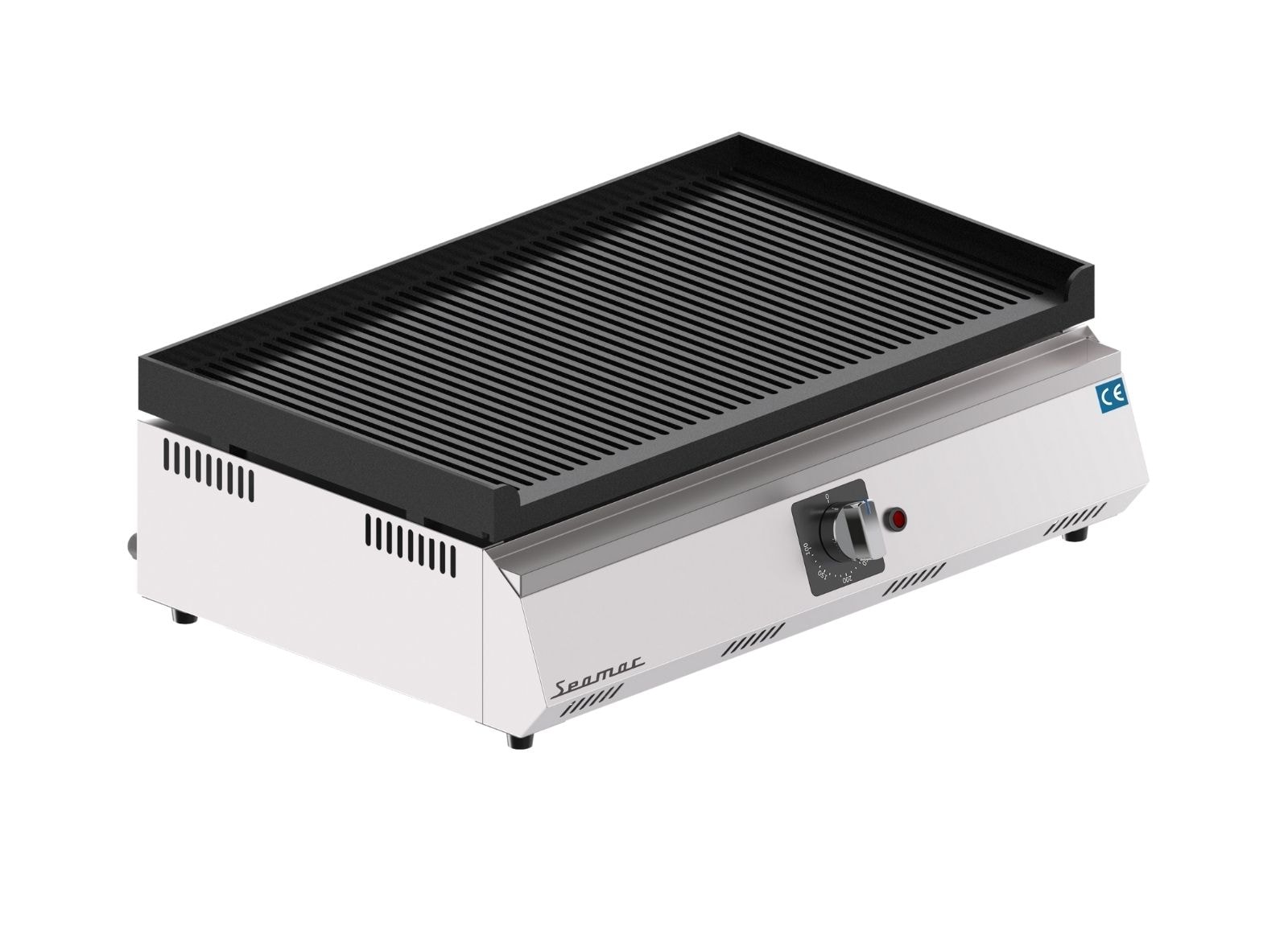 Seamac 70 cm Tam Oluklu Döküm Izgara Elektrikli EDD70 TO