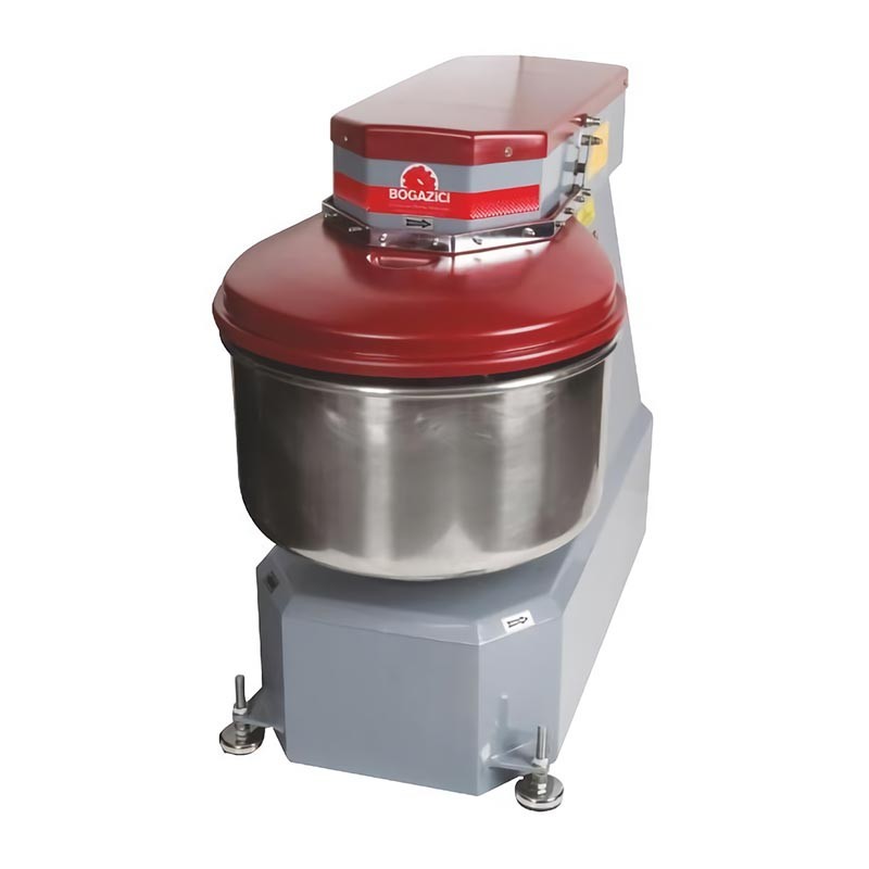 Boğaziçi Spiral Hamur Yoğurma Makinası, Kapaklı, 50 kg, 380V (BSH.50)