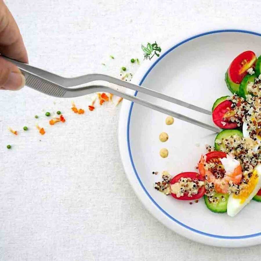 Epinox Dekor Şef Cımbızı, Sushi ve Sashimi Maşası, 20.5 cm (SC-01)
