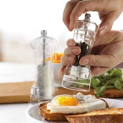 Epinox Akrilik Tuz/Biber Değirmeni Seramik 16 cm (DSA-160)