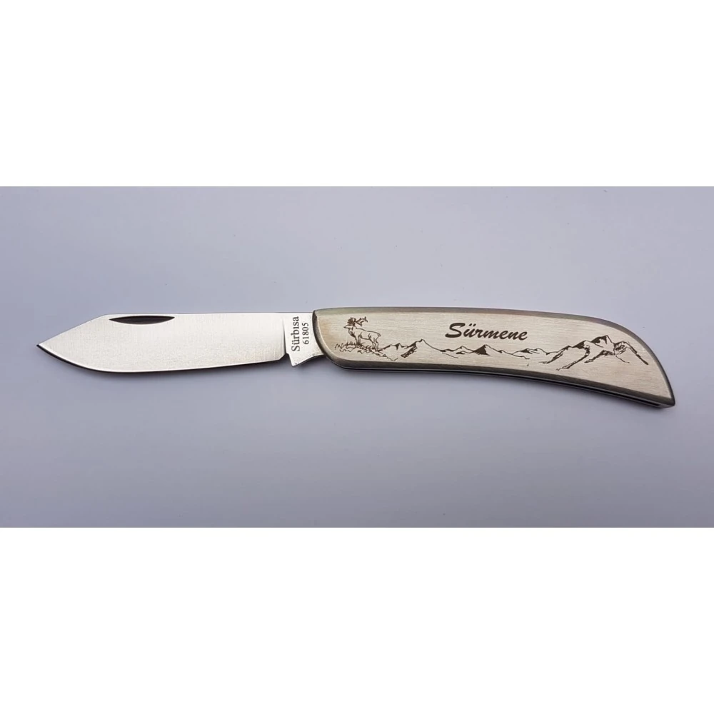 Sürmene Sürbisa Krom İşlemeli Çakı 61805 Küçük