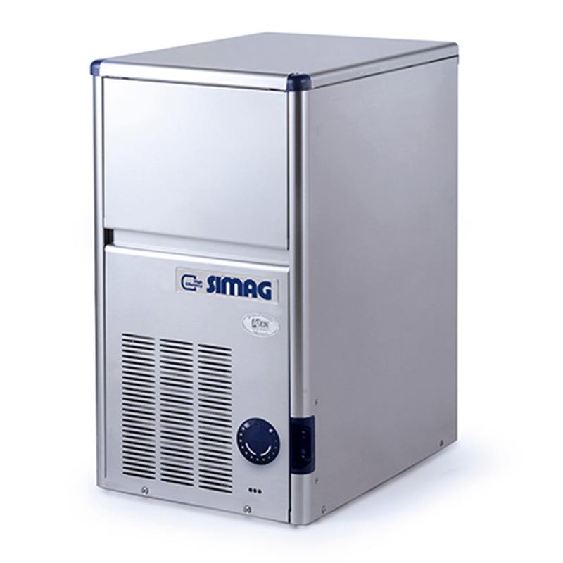 Simag SDE30 Hazneli Parmak Buz Makinesi, 30 kg/gün Kapasiteli, 9805.SDE30.00