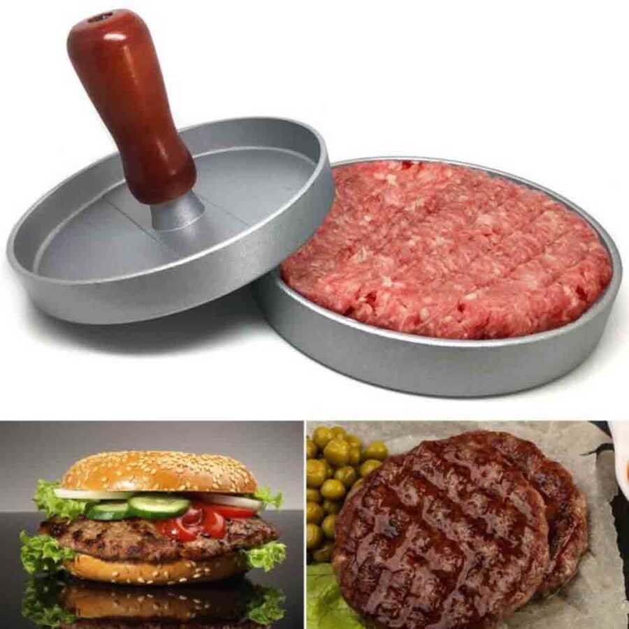 Epinox Hamburger Pressi Alüminyum 12 cm (HPR-12)