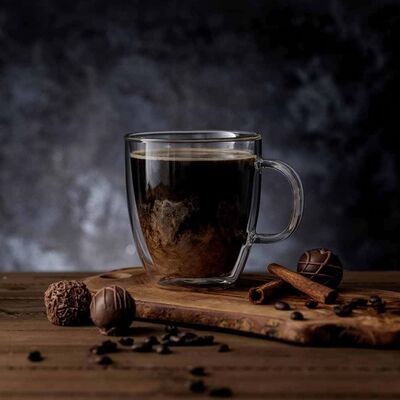 Epinox Çift Katman Kulplu Bardak 90 ml (KCB-90)