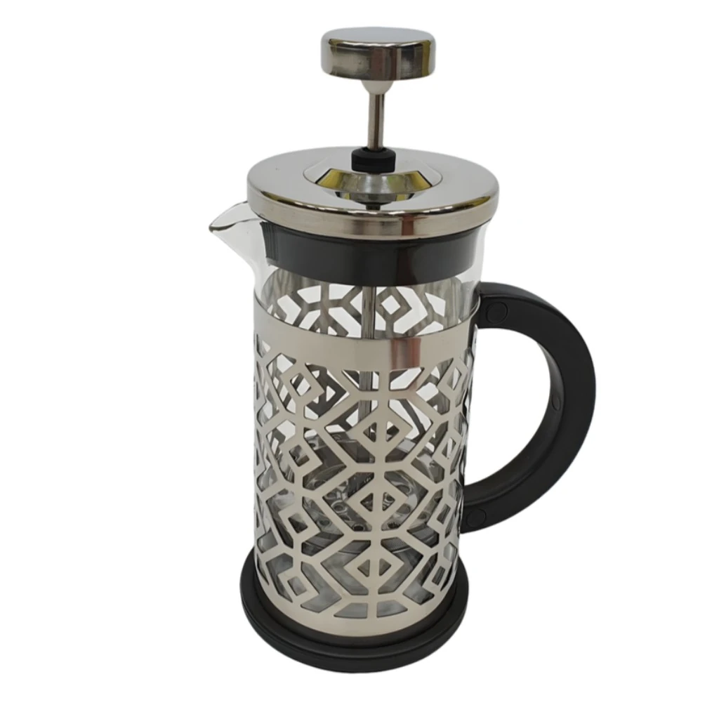 Arow French Press Metal Desenli 350 ml D-862
