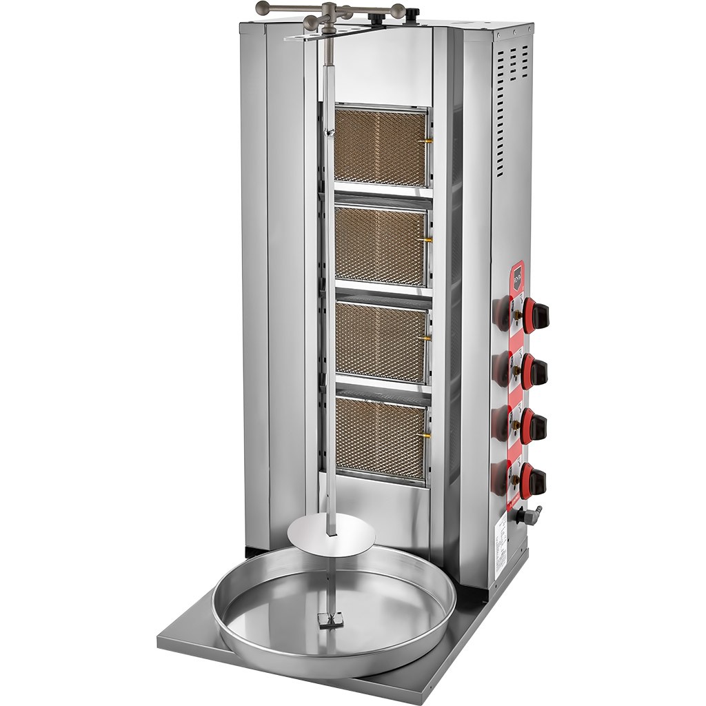 Remta 4 Radyanlı Gazlı (CE belgeli) Döner Ocağı - D08
