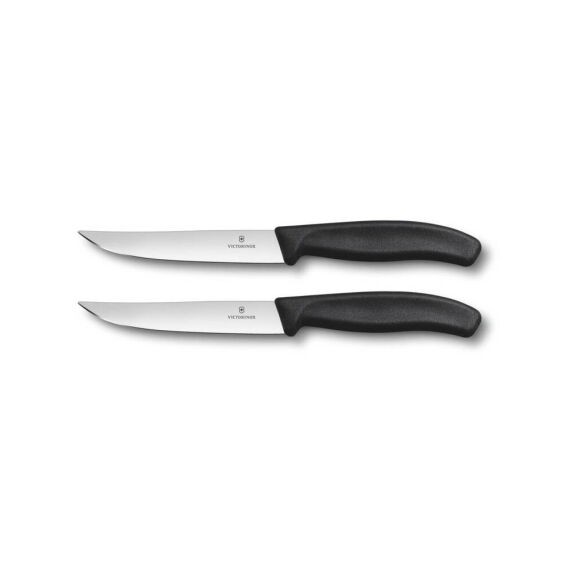 Victorinox 6.7903.12B 12cm Siyah 2li Biftek Bıçağı, Blisterli Paket