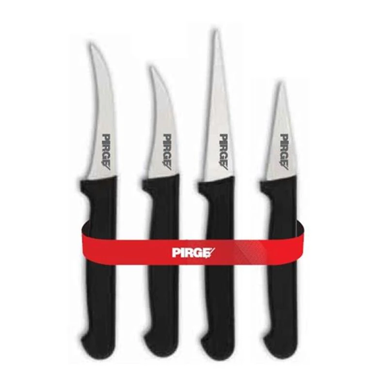 Pirge Dekor Bıçağı, 4 Lü Set - 41274