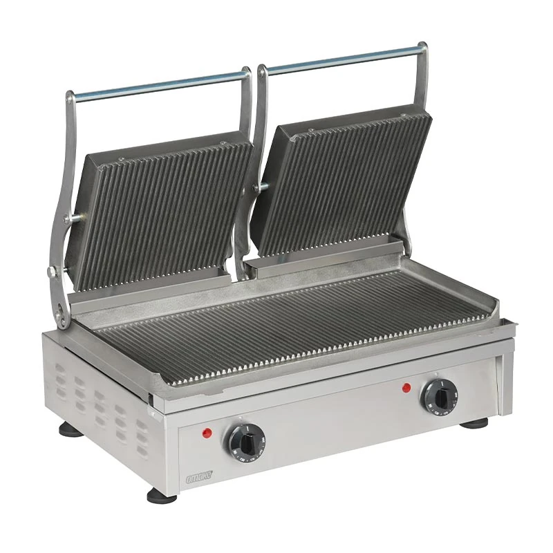 Omake TST11.E11 16 Dilim Çift Kapaklı Tost Makinesi, Elektrikli, Omk.TST11.E11.0116.Z5F