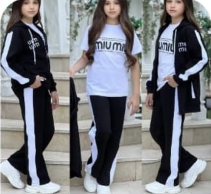 4-14 yaş KIZ ÇOCUK HIRKALI TAKIM