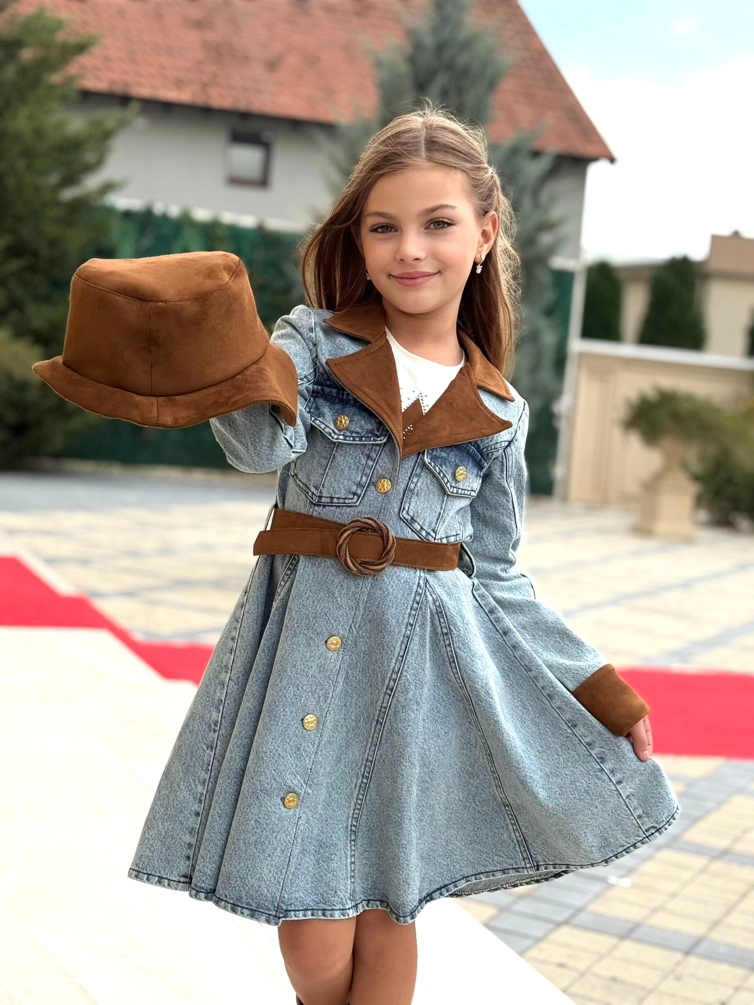 5-14 YAŞ KIZ COCUK KOT ELBISE