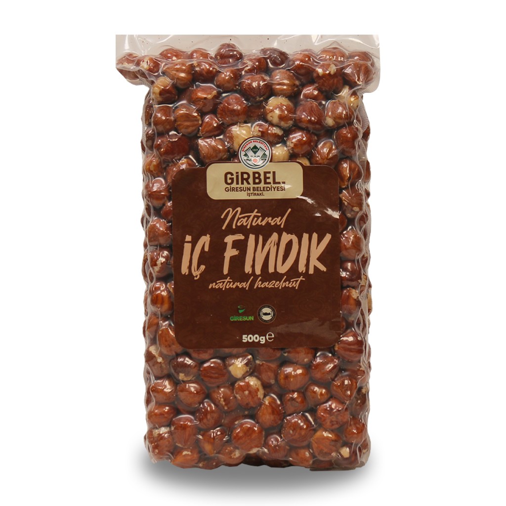 Naturel İç Fındık 500 gr Vakumlu