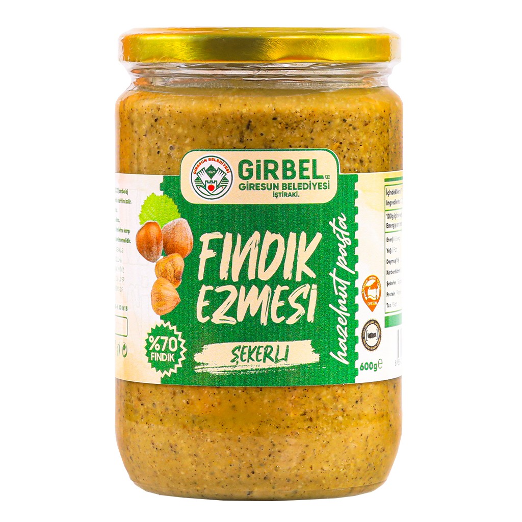 Fındık Ezmesi 600 gr - Şekerli